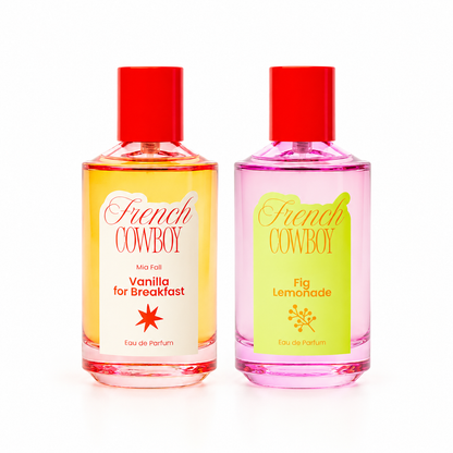 French Cowboy - Fig Lemonade & Vanilla For Breakfast EDP Duo
