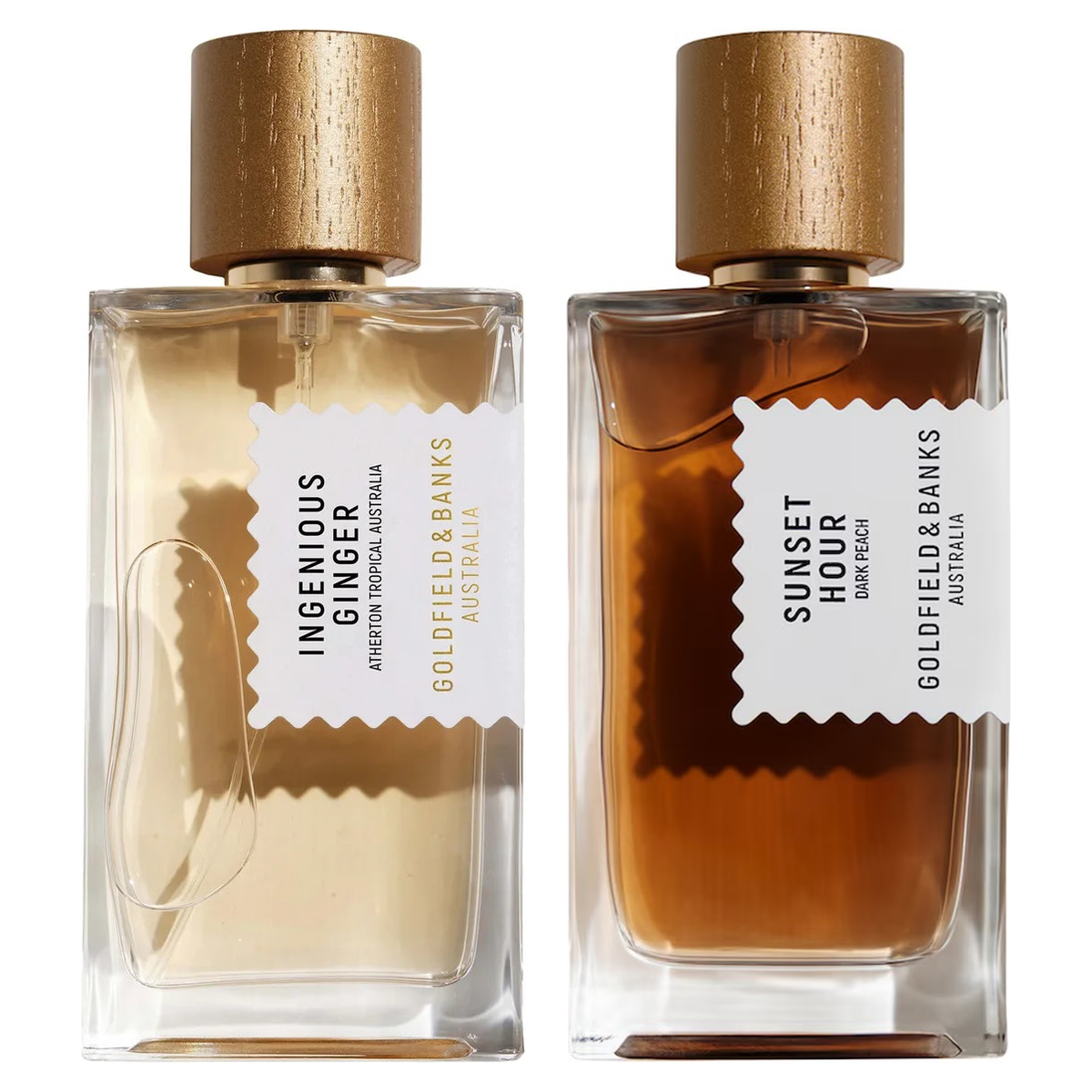 Goldfield & Banks - Sunset Hour Dark Peach & Ingenious Ginger EDP Duo
