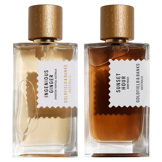 Goldfield & Banks - Sunset Hour Dark Peach & Ingenious Ginger EDP Duo